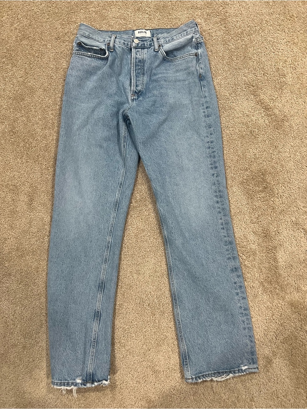 Agolde Lana Wome’s Straight-Leg Jeans